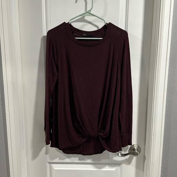Gibson Sweaters - Gibson Maroon Sweater Size Medium